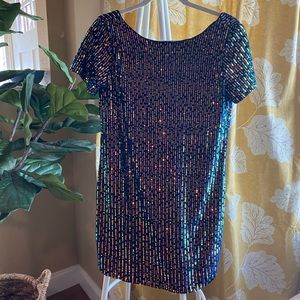 NWT Vici Collection sequin shift dress